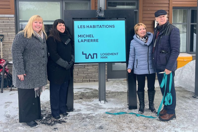 Logement HAN inaugure trois nouveaux logements adaptés et abordables à Magog